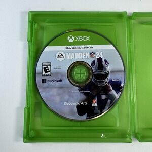 EA Sports Madden NFL 24 Xbox Series X Xbox One Game Disc Only Microsoft Football